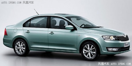 First official pictures of the China-made Skoda Rapid leak out