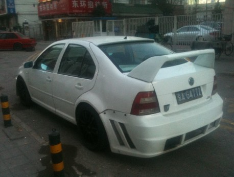 Volkswagen Bora is Pimped in China