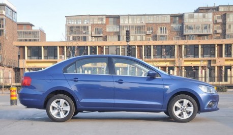 New Volkswagen Jetta from all sides in China