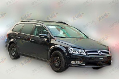 Spy Shots: B8 Volkswagen Passat Variant testing in China