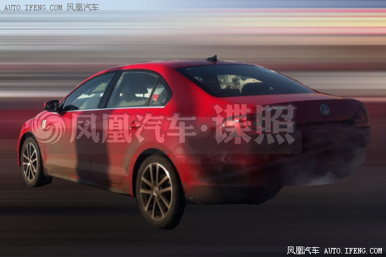 Spy Shots: Volkswagen Sagitar GLI seen testing in China