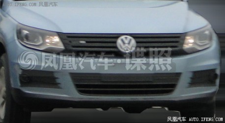 Spy Shots: facelifted Volkswagen Tiguan testing in China, gets Blue Motion