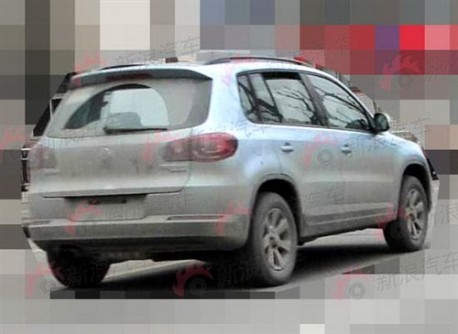 Spy Shots: Volkswagen Tiguan Blue Motion testing in China