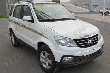 Spy Shots: facelifted Zotye 5008 is Naked in China