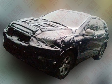 Spy Shots: new SsangYong Actyon testing in China