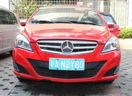 Beijing Auto E-Series is a Mercedes-Benz B-Class