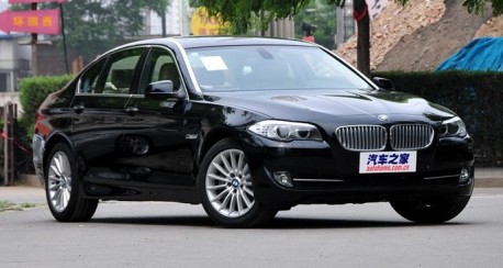 Spy Shots: facelifted BMW 5-Series pops up in China