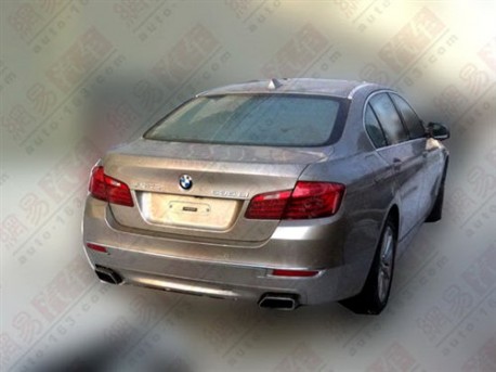 Spy Shots: facelifted BMW 5-Series pops up in China