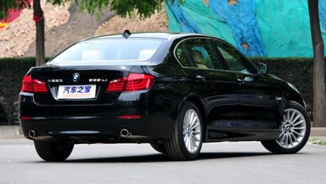 Spy Shots: facelifted BMW 5-Series pops up in China