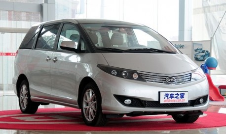 Facelifted BYD M6 hits the Chinese auto market