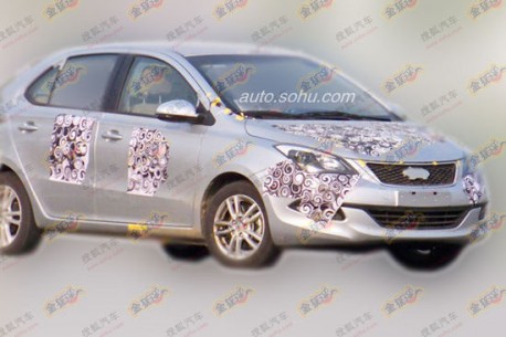 Spy Shots: Chery A2 showing some more in China