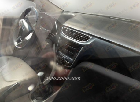 Spy Shots: Chery A2 showing some more in China