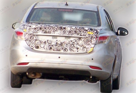 Spy Shots: Chery A2 showing some more in China
