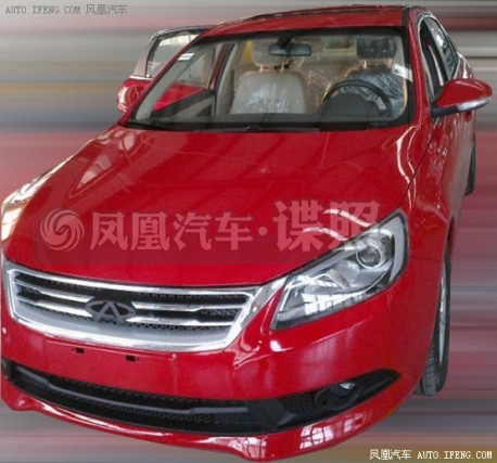 Spy Shots: Chery A4 is Ready for the Chinese car market