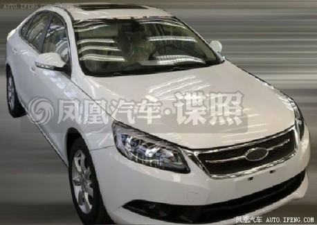 Spy Shots: Chery A4 is Ready for the Chinese car market