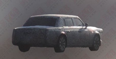 Spy Shots: Hongqi L7 seen testing in China