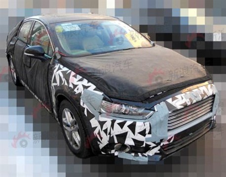 Spy Shots: new Ford Mondeo seen testing in China