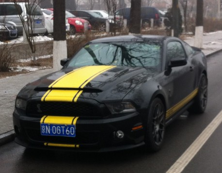 Spotted in China: Ford Mustang Shelby GT500