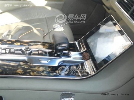 Spy Shots: Hongqi L7 testing in China, a first look inside