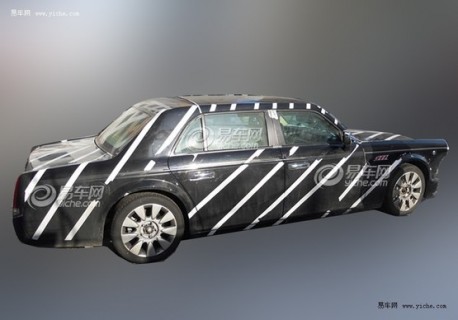 Spy Shots: Hongqi L7 testing in China, a first look inside