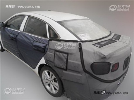 Spy Shots: mysterious Hyundai sedan seen testing in China again