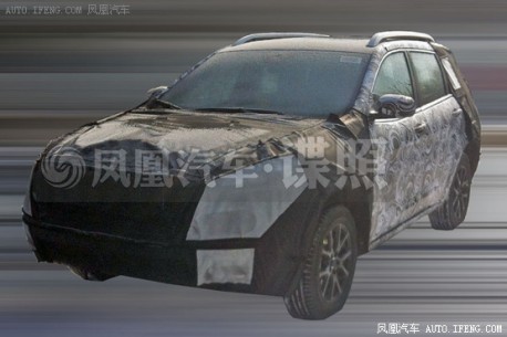 Spy Shots: new Jeep Cherokee testing in China