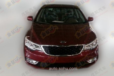 Spy Shots: facelifted Kia Forte is Naked in China