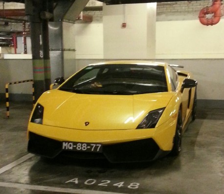 Spotted in Macau: Lamborghini Gallardo Superleggera 