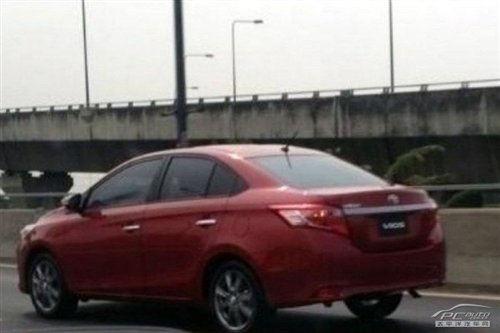 Spy Shots: new Toyota Vios naked in China