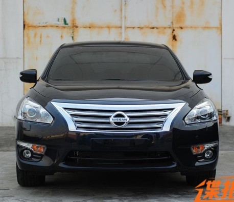 Spy Shots: new Nissan Teana is Naked in China