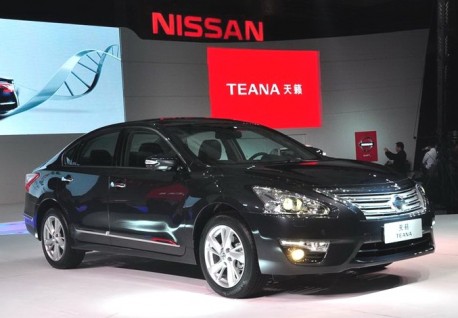 New Nissan Teana launched on the Chinese car market