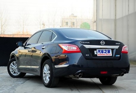 New Nissan Teana launched on the Chinese car market