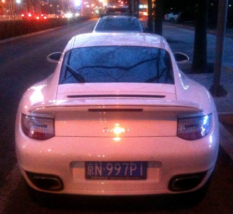 Porsche 911 Turbo has a License in China