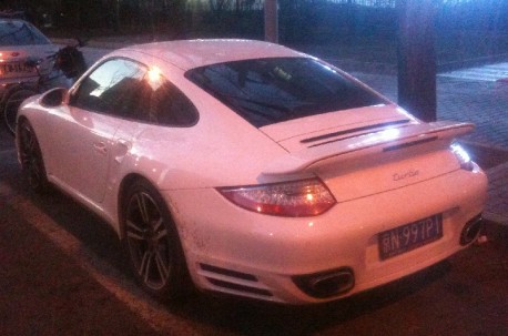 Porsche 911 Turbo has a License in China