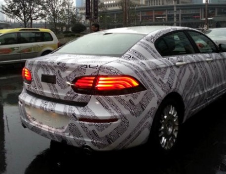 Spy Shots: Qoros GQ3 testing in China, dressed in Qoros camo