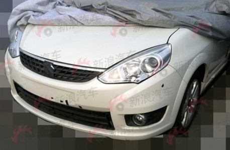 Spy Shots: facelifted Suzuki Liana shows a bit more in China