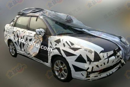 Spy Shots: facelift for the Suzuki Liana sedan in China