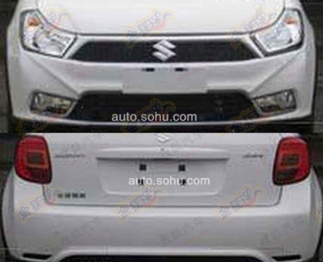 Spy Shots: facelift for the Suzuki SX4 in China
