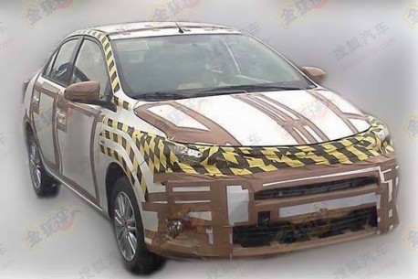 Spy Shots: Toyota Dear testing in China