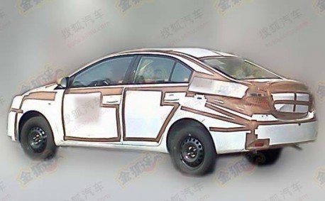 Spy Shots: Toyota Dear testing in China