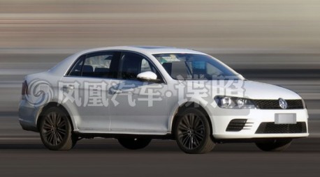 Spy Shots: Volkswagen Bora goes Sporty in China