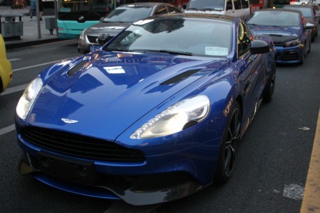 First Aston Martin Vanquish on the Road in China