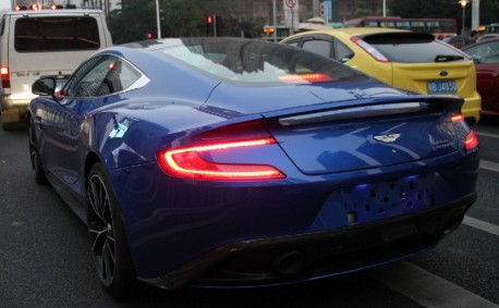 First Aston Martin Vanquish on the Road in China