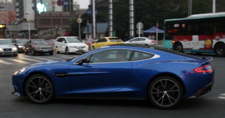 First Aston Martin Vanquish on the Road in China