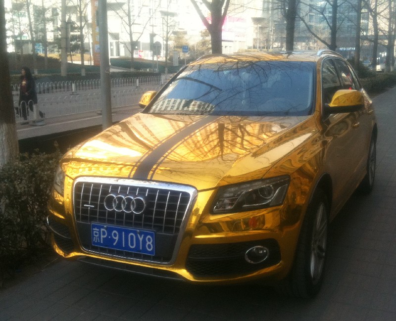 Bling! Audi Q5 is Gold in China