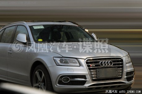 Spy Shots: Audi SQ5 testing in China