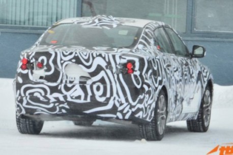 Spy Shots: Beijing Auto C50E testing in the Snow in China