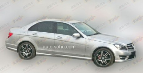 Spy Shots: AMG Sport Kit for Beijing-Benz C-class in China 