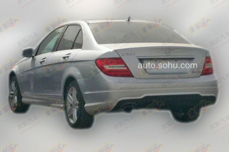 Spy Shots: AMG Sport Kit for Beijing-Benz C-class in China 