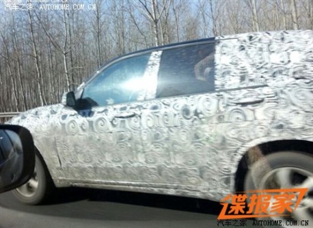 Spy Shots: new BMW X5 testing in China